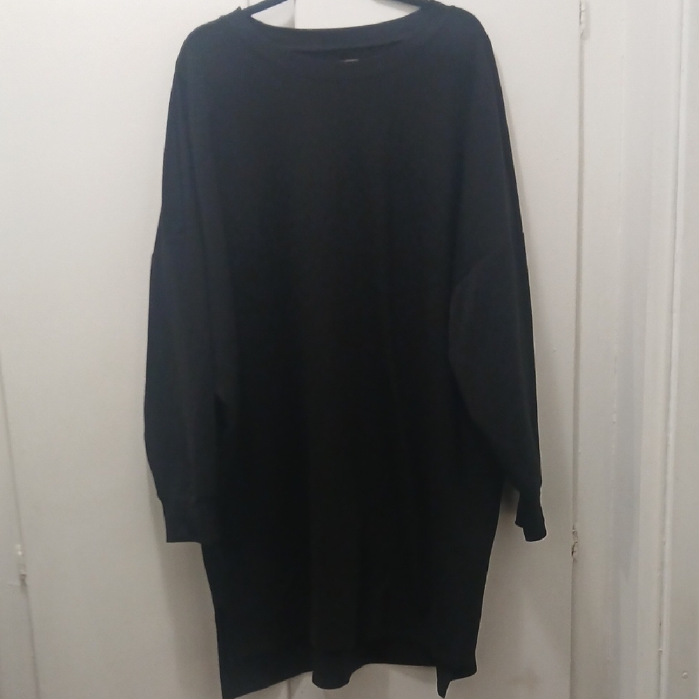 Elegant Black Long Sleeve Dress